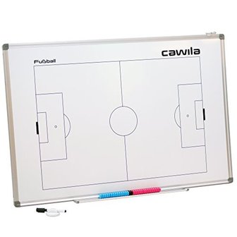 Coachbord voetbal Cawila - 60 x 90 cm - Inclusief accessoires
