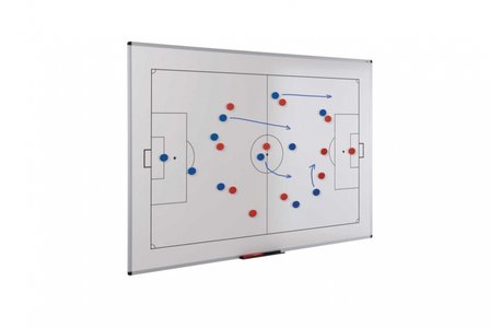 Tactiekbord voetbal - 100 x 120 cm - Inclusief accessoires