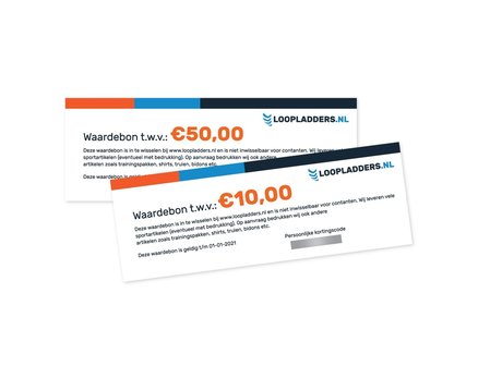 Cadeaubon Loopladders.nl