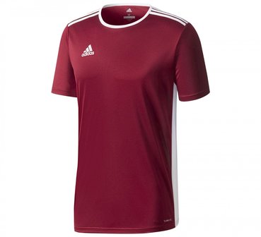 Adidas sportshirt donkerrood