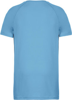 Sport t-shirt bedrukken lichtblauw