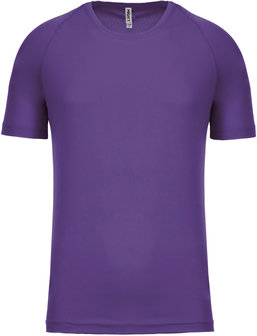 Sport t-shirt bedrukken paars