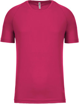 Sport t-shirt bedrukken roze