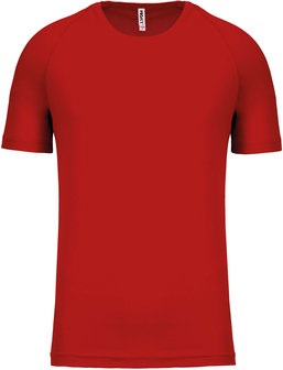 Sport t-shirt bedrukken rood