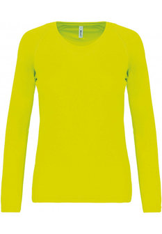 Sportshirt met sales lange mouwen dames