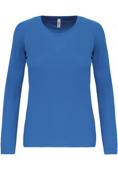 Lange mouw sportshirt dames