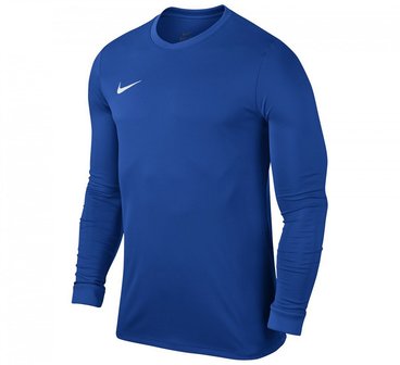 Nike sportshirt lange mouwen blauw