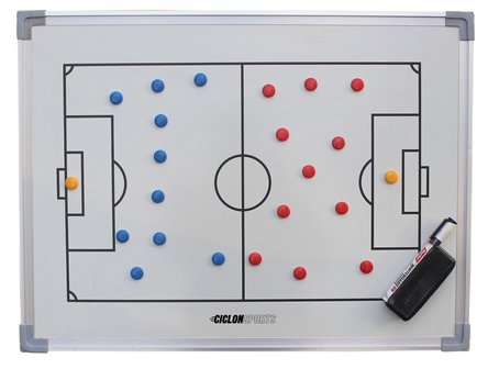 Voetbal coachbord 60x90