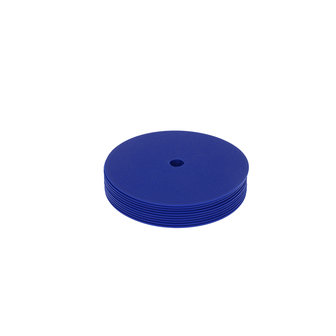 Flat marker blauw