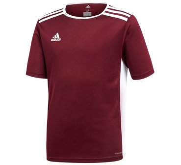 Adidas sportshirt kinderen donkerrood