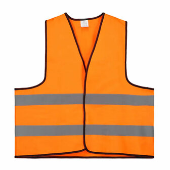 Oranje veiligheidsvest bedrukken