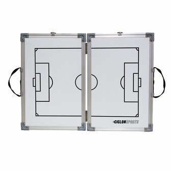 Opvouwbaar voetbal coachbord