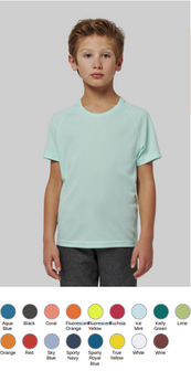 Kleuren schoolshirts