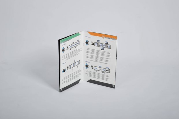 Combipakket | Loopladder 8 meter - boek loopladder oefeningen - pionnen 20 stuks
