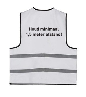 Hesje - Houd minimaal 1,5 meter afstand