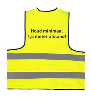 Hesje - Houd minimaal 1,5 meter afstand