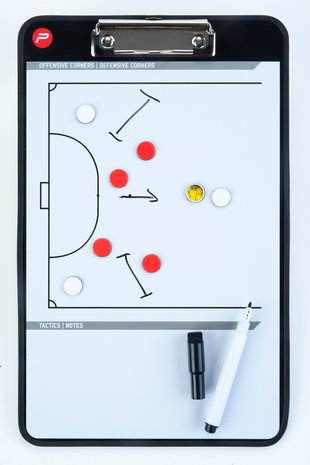 Coachbord zaalvoetbal - Inclusief accessoires