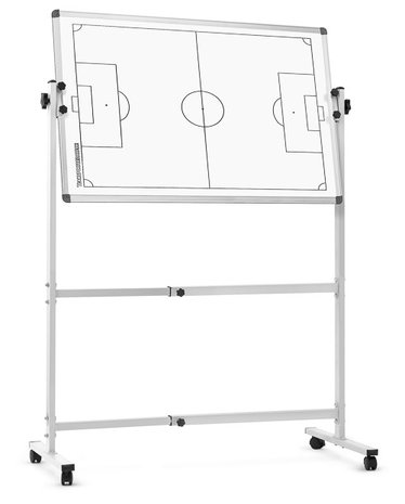 Tactiekbord voetbal - Op statief met wielen - 60 x 90 cm