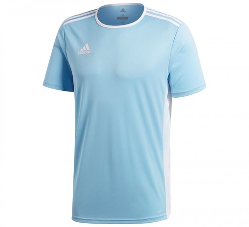 Adidas sportshirt lichtblauw