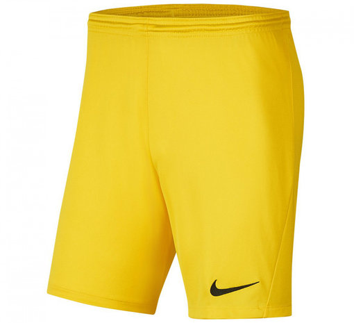 Nike sportbroekje bedrukken geel