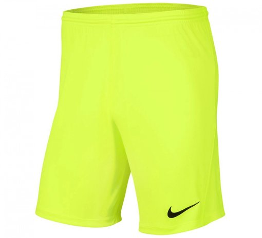 Nike sportbroekje bedrukken lime groen