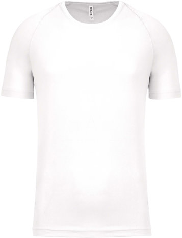 Sport t-shirt bedrukken wit