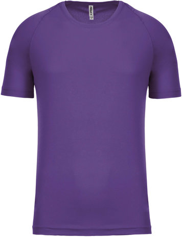 Sport t-shirt bedrukken paars