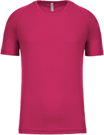 Sport t-shirt bedrukken roze