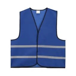 Blauw veiligheidsvest