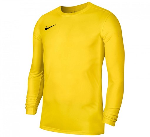 Nike sportshirt lange mouwen geel