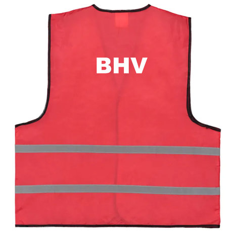 BHV vest rood