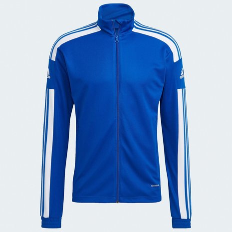 Adidas trainingsjack blauw