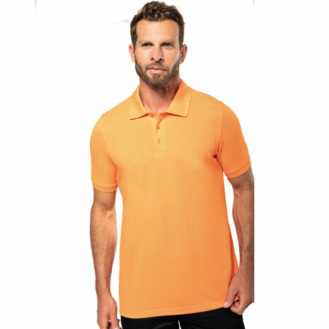 Oranje polo heren