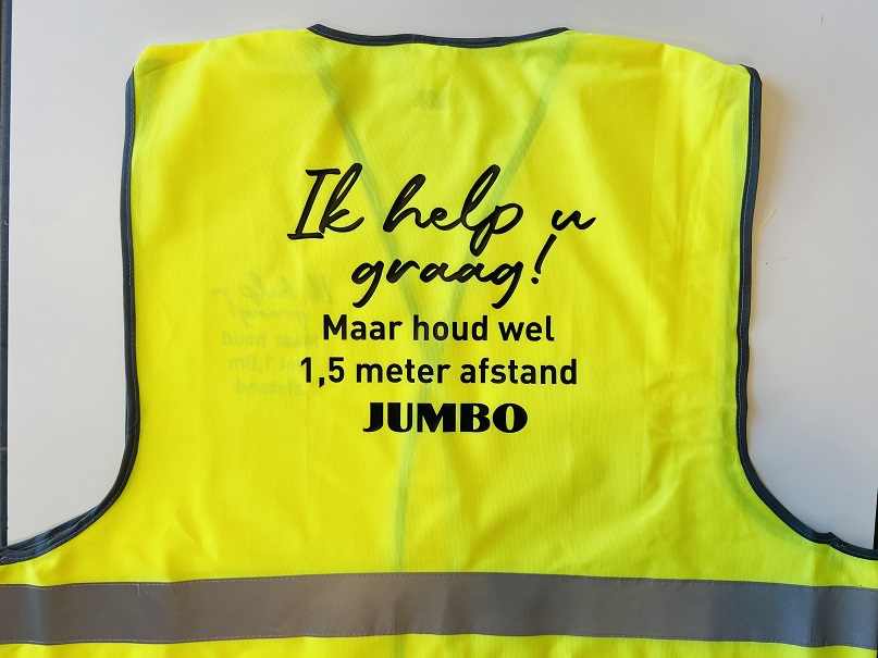 Houd afstand hesjes kopen