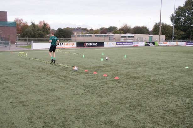 Voetbal pionnen