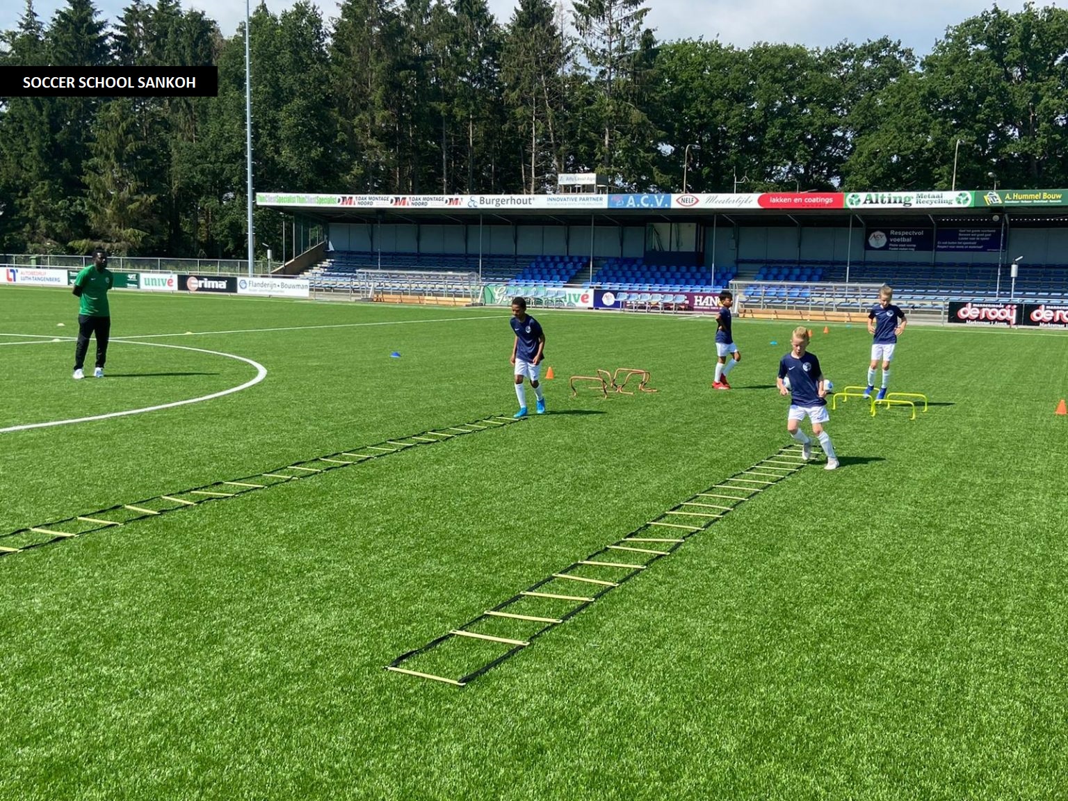 Voetbaltraining materiaal