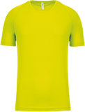 Sport t-shirt bedrukken neon geel