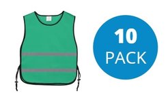 Groene veiligheidshesjes Groene veiligheidshesjes