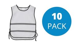 Witte veiligheidshesjes Witte veiligheidshesjes