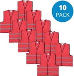 Veiligheidsvest rood Veiligheidsvest rood