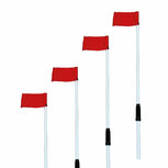 Set van 4 cornervlaggen